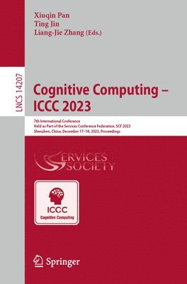 bokomslag Cognitive Computing - ICCC 2023