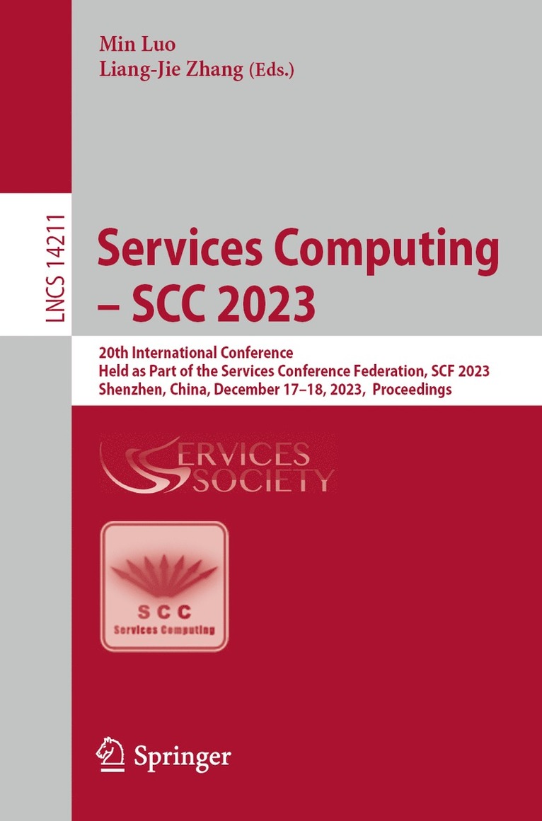Min Luo, Liang-Jie Zhang - Services Computing – SCC 2023, Häftad