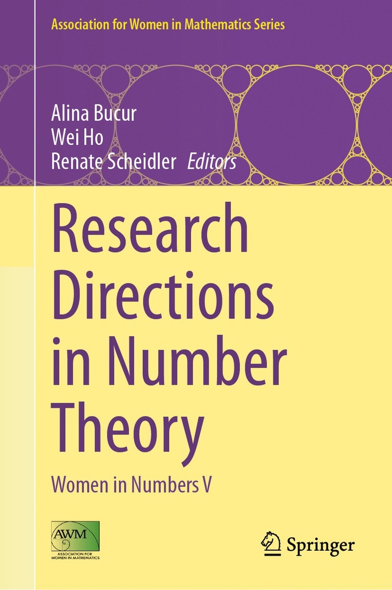 Alina Bucur, Wei Ho, Renate Scheidler - Research Directions in Number Theory, Inbunden