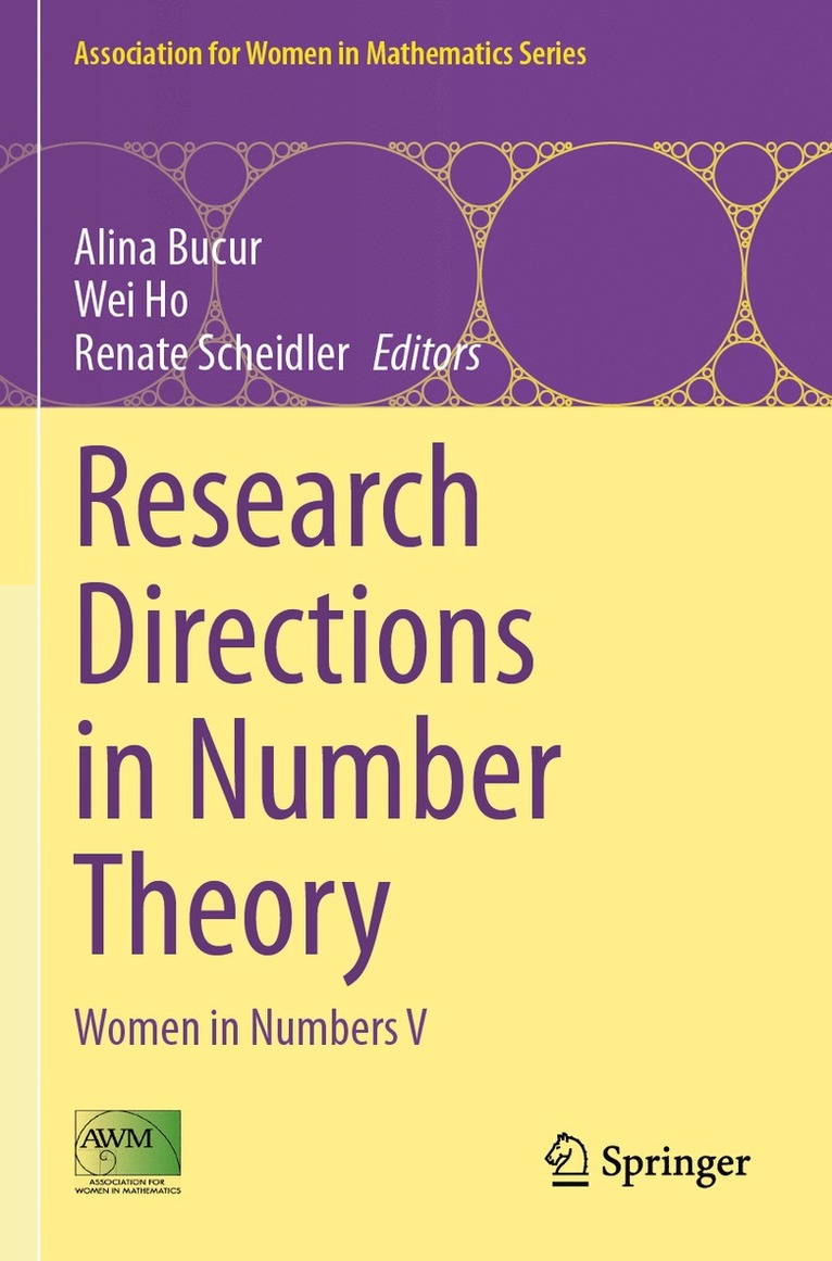 Alina Bucur, Wei Ho, Renate Scheidler - Research Directions in Number Theory, Häftad