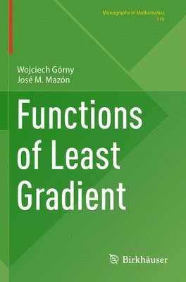 bokomslag Functions of Least Gradient
