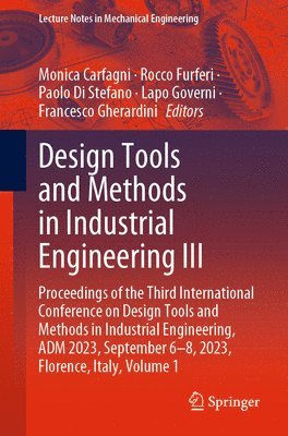 Design Tools and Methods in Industrial Engineering III 1