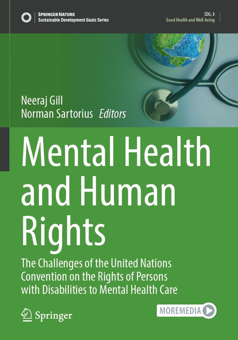 Neeraj Gill, Norman Sartorius - Mental Health and Human Rights, Häftad