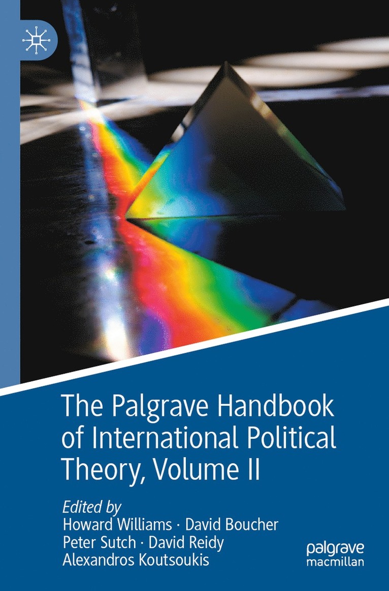 Howard Williams, David Boucher, Peter Sutch, David Reidy, Alexandros Koutsoukis - Palgrave Handbook of International Political Theory, Häftad