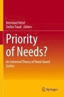 bokomslag Priority of Needs?