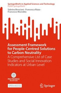 bokomslag Assessment Framework for People-Centred Solutions to Carbon Neutrality