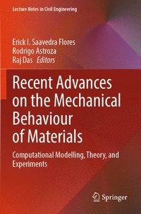 bokomslag Recent Advances on the Mechanical Behaviour of Materials