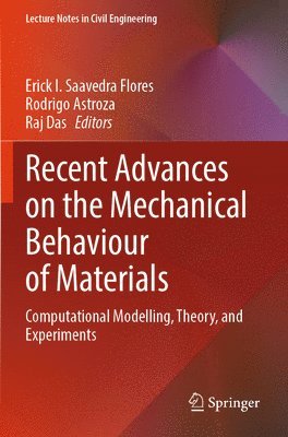 bokomslag Recent Advances on the Mechanical Behaviour of Materials