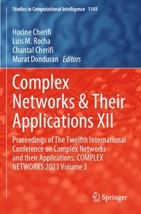 bokomslag Complex Networks & Their Applications XII