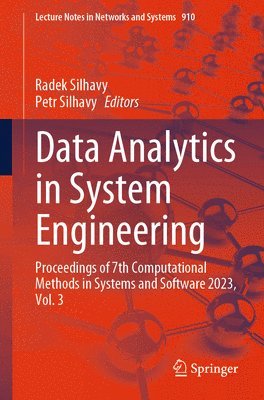 bokomslag Data Analytics in System Engineering