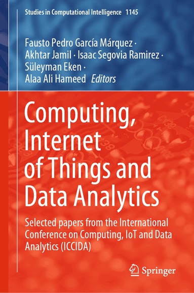 Fausto Pedro García Márquez, Akhtar Jamil, Isaac Segovia Ramirez, Süleyman Eken, Alaa Ali Hameed - Computing, Internet of Things and Data Analytics, Inbunden