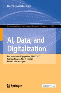 bokomslag AI, Data, and Digitalization