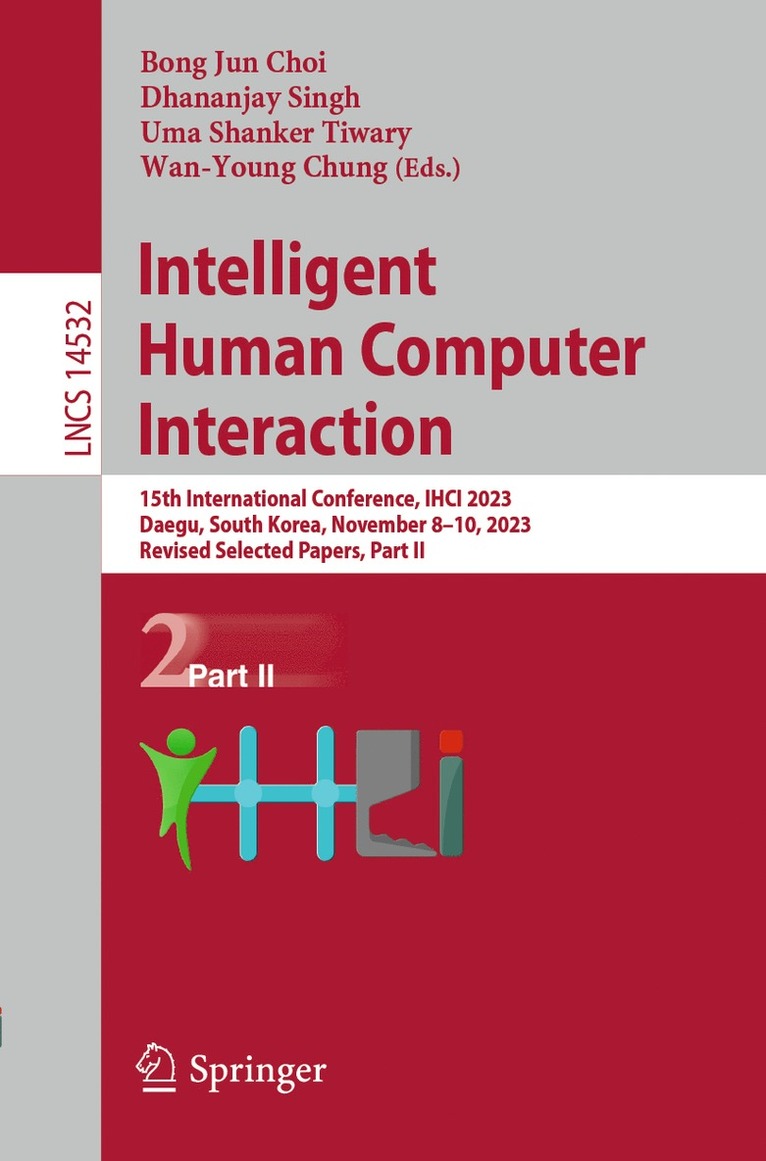 Intelligent Human Computer Interaction 1