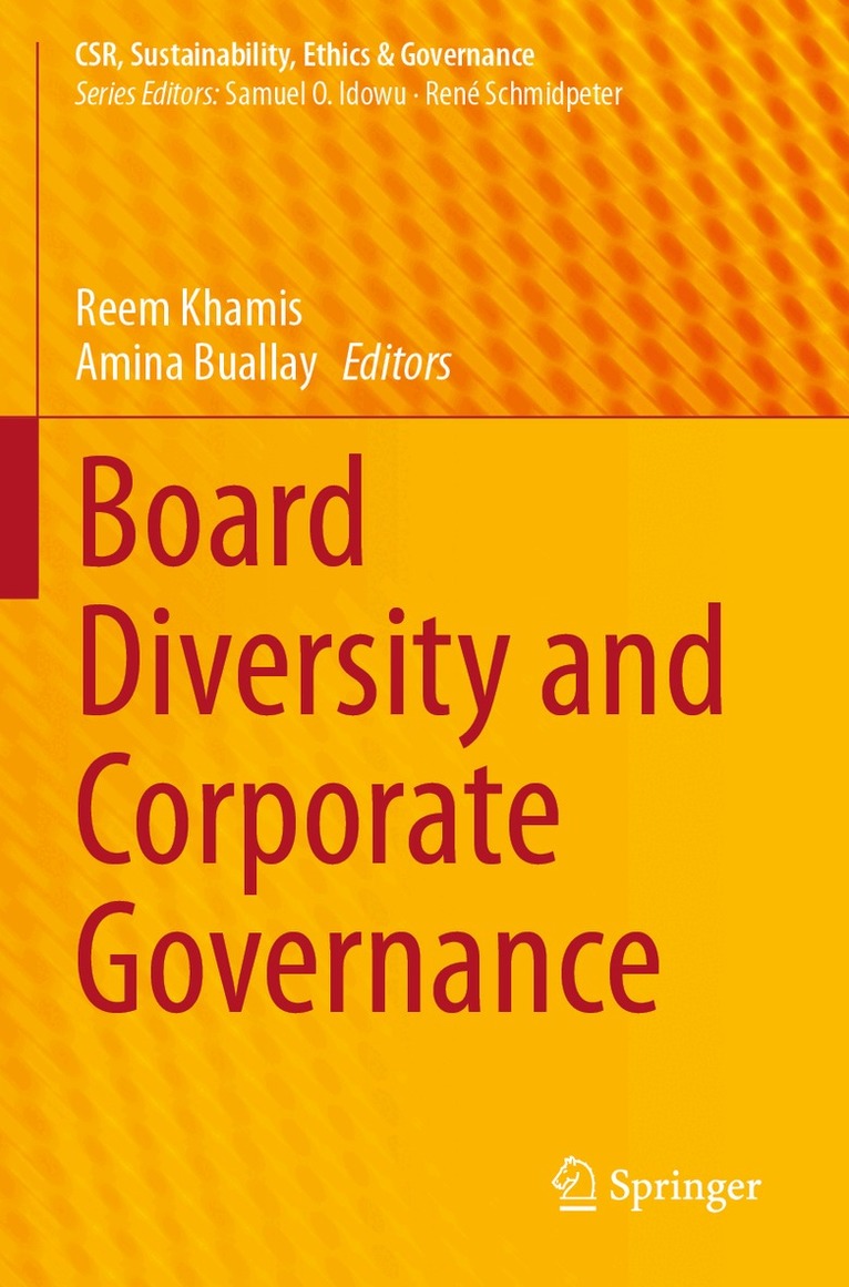 Reem Khamis, Amina Buallay - Board Diversity and Corporate Governance, Häftad. Tillgänglighet: Lägg i varukorg