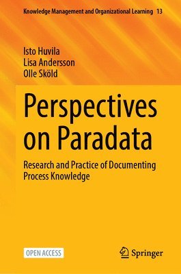 bokomslag Perspectives on Paradata