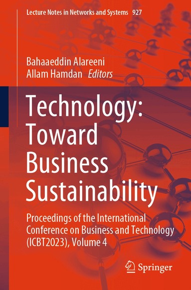 Bahaaeddin Alareeni, Allam Hamdan - Technology: Toward Business Sustainability, Häftad