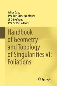 bokomslag Handbook of Geometry and Topology of Singularities VI: Foliations