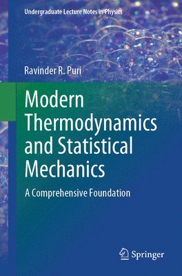 bokomslag Modern Thermodynamics and Statistical Mechanics