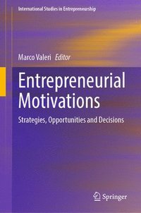 bokomslag Entrepreneurial Motivations