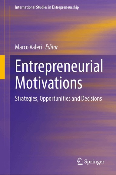 Marco Valeri - Entrepreneurial Motivations, Inbunden