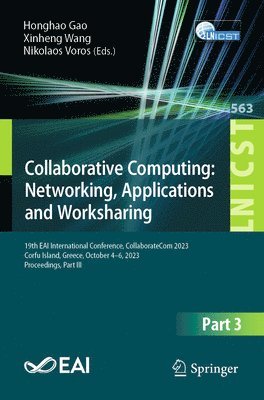 Collaborative Computing: Networking, Applications and Worksharing 1