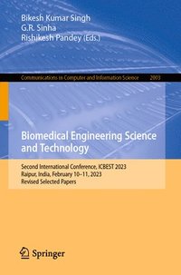 bokomslag Biomedical Engineering Science and Technology