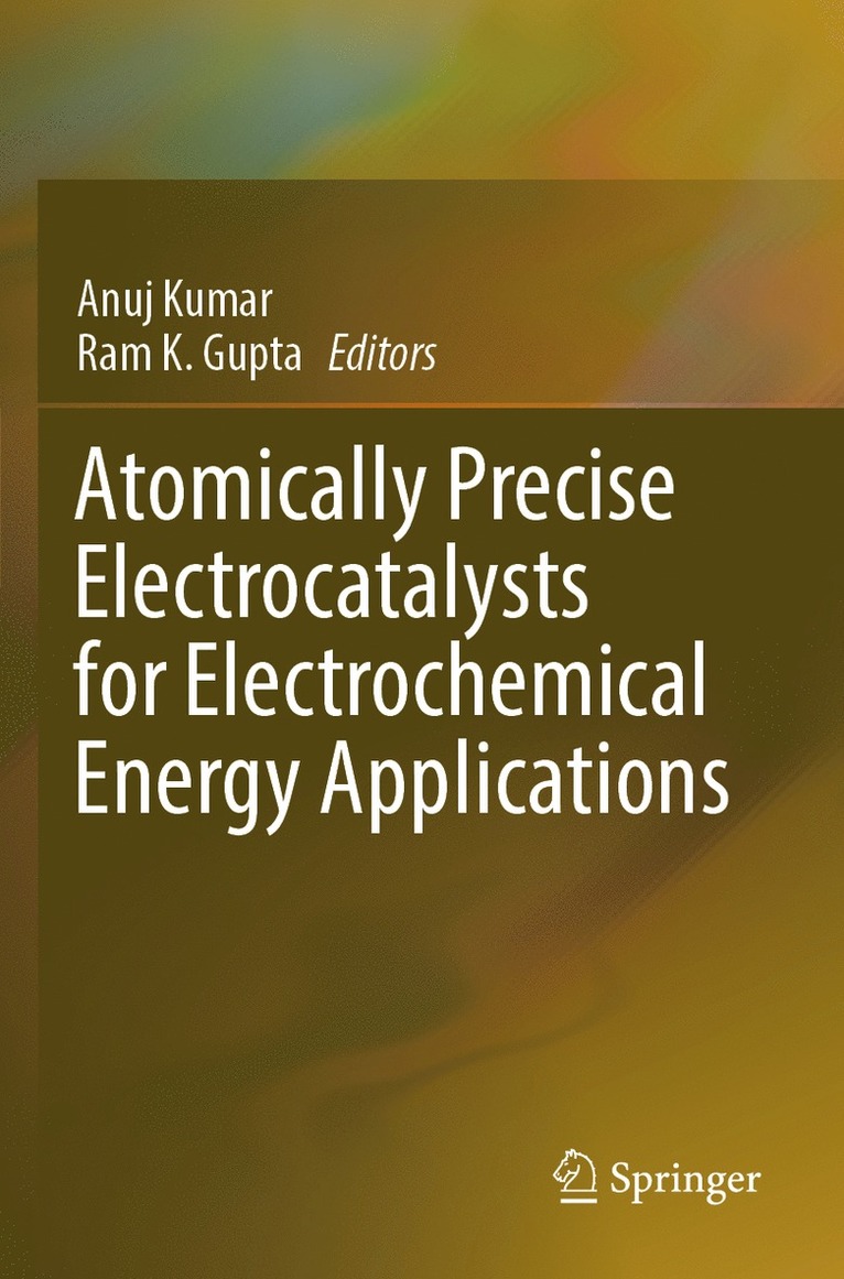 Anuj Kumar, Ram K. Gupta - Atomically Precise Electrocatalysts for Electrochemical Energy Applications, Häftad