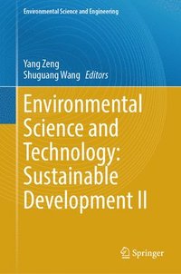 bokomslag Environmental Science and Technology: Sustainable Development II