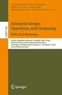 bokomslag Enterprise Design, Operations, and Computing. EDOC 2023 Workshops