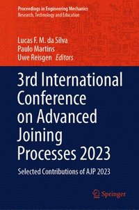 bokomslag 3rd International Conference on Advanced Joining Processes 2023