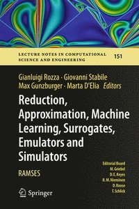 bokomslag Reduction, Approximation, Machine Learning, Surrogates, Emulators and Simulators