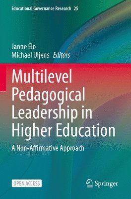 Multilevel Pedagogical Leadership in Higher Education 1