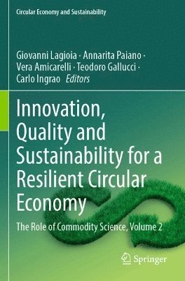bokomslag Innovation, Quality and Sustainability for a Resilient Circular Economy