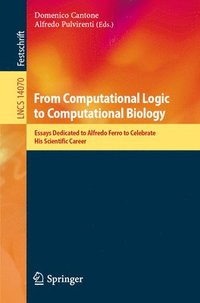bokomslag From Computational Logic to Computational Biology