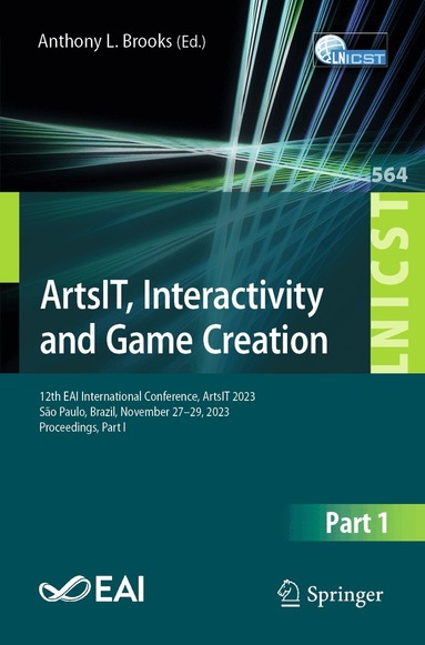 Anthony L. Brooks - ArtsIT, Interactivity and Game Creation, Häftad