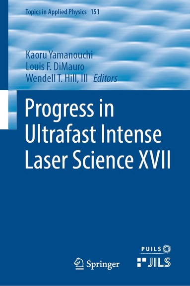 Kaoru Yamanouchi, Louis F. DiMauro, Wendell T. Hill, III - Progress in Ultrafast Intense Laser Science XVII, Inbunden