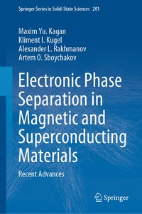 bokomslag Electronic Phase Separation in Magnetic and Superconducting Materials