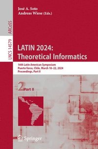 bokomslag LATIN 2024: Theoretical Informatics