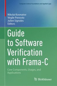 bokomslag Guide to Software Verification with Frama-C