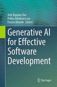 bokomslag Generative AI for Effective Software Development