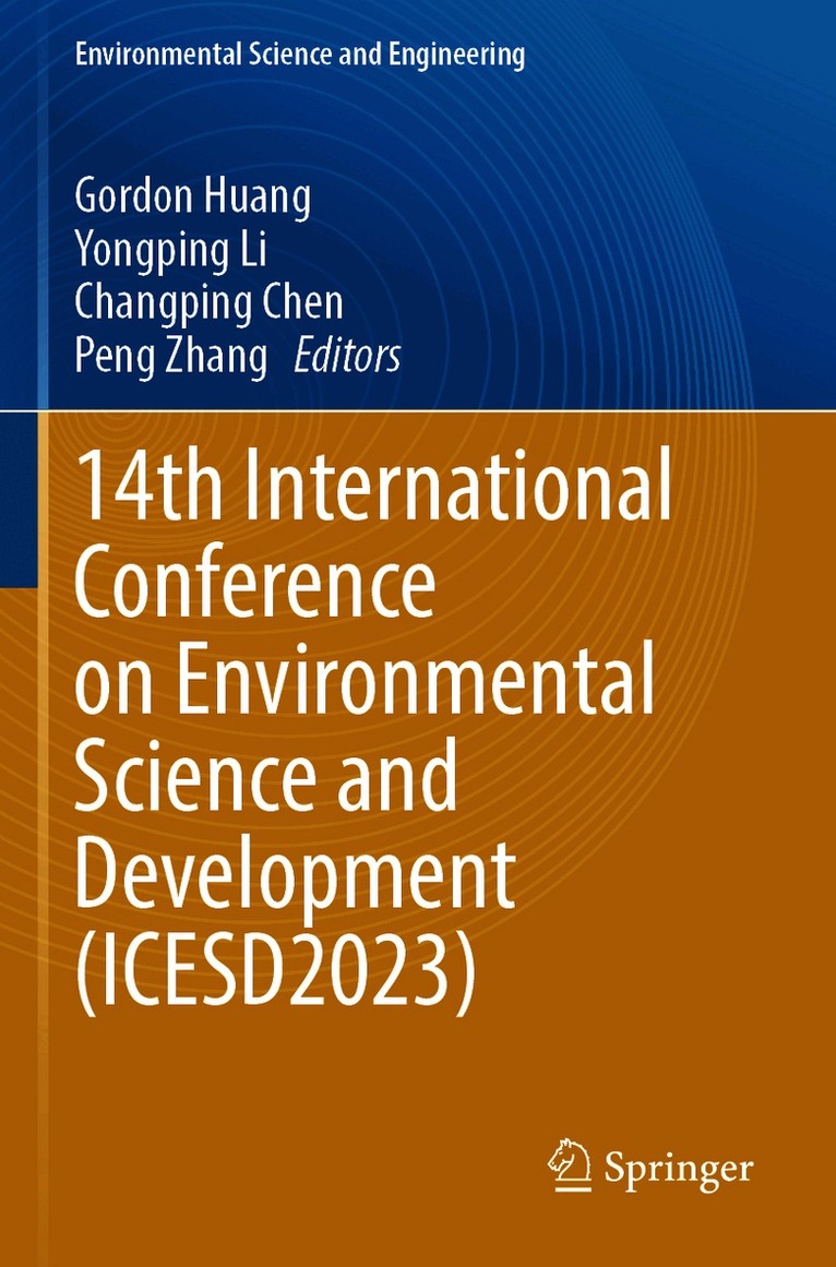 14th International Conference on Environmental Science and Development (ICESD2023)