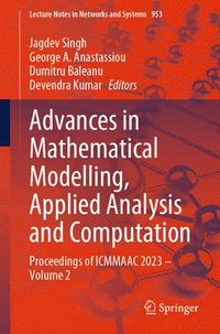 bokomslag Advances in Mathematical Modelling, Applied Analysis and Computation
