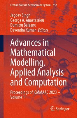 bokomslag Advances in Mathematical Modelling, Applied Analysis and Computation