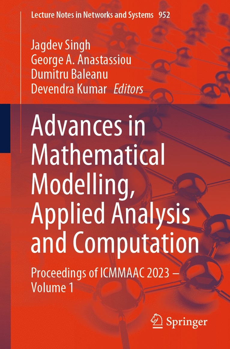 Advances in Mathematical Modelling, Applied Analysis and Computation 1