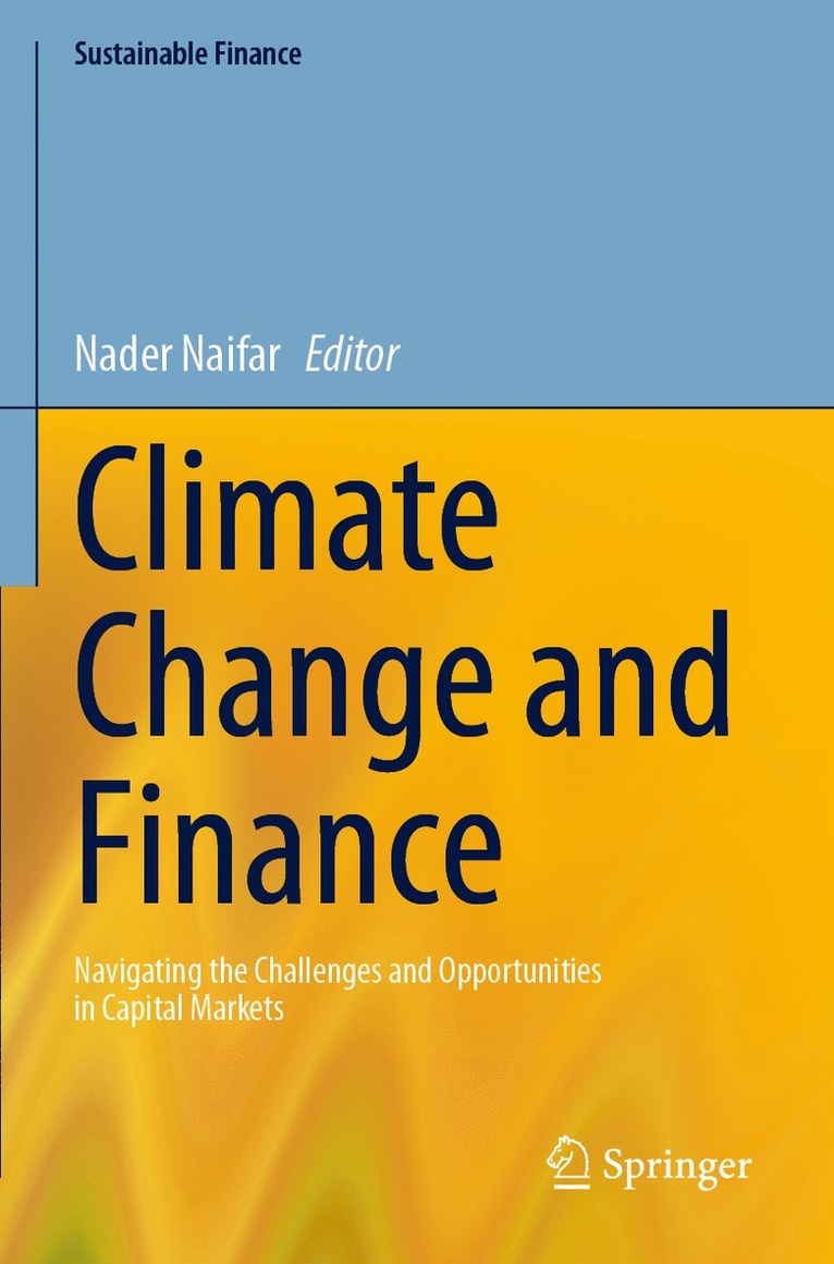 Nader Naifar - Climate Change and Finance, Häftad