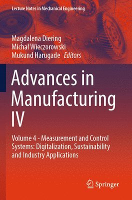 bokomslag Advances in Manufacturing IV