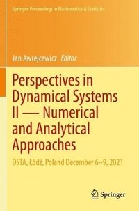 bokomslag Perspectives in Dynamical Systems II - Numerical and Analytical Approaches