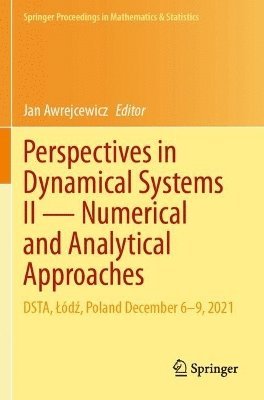 bokomslag Perspectives in Dynamical Systems II - Numerical and Analytical Approaches