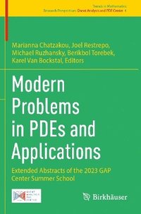 bokomslag Modern Problems in PDEs and Applications