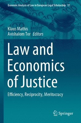 bokomslag Law and Economics of Justice
